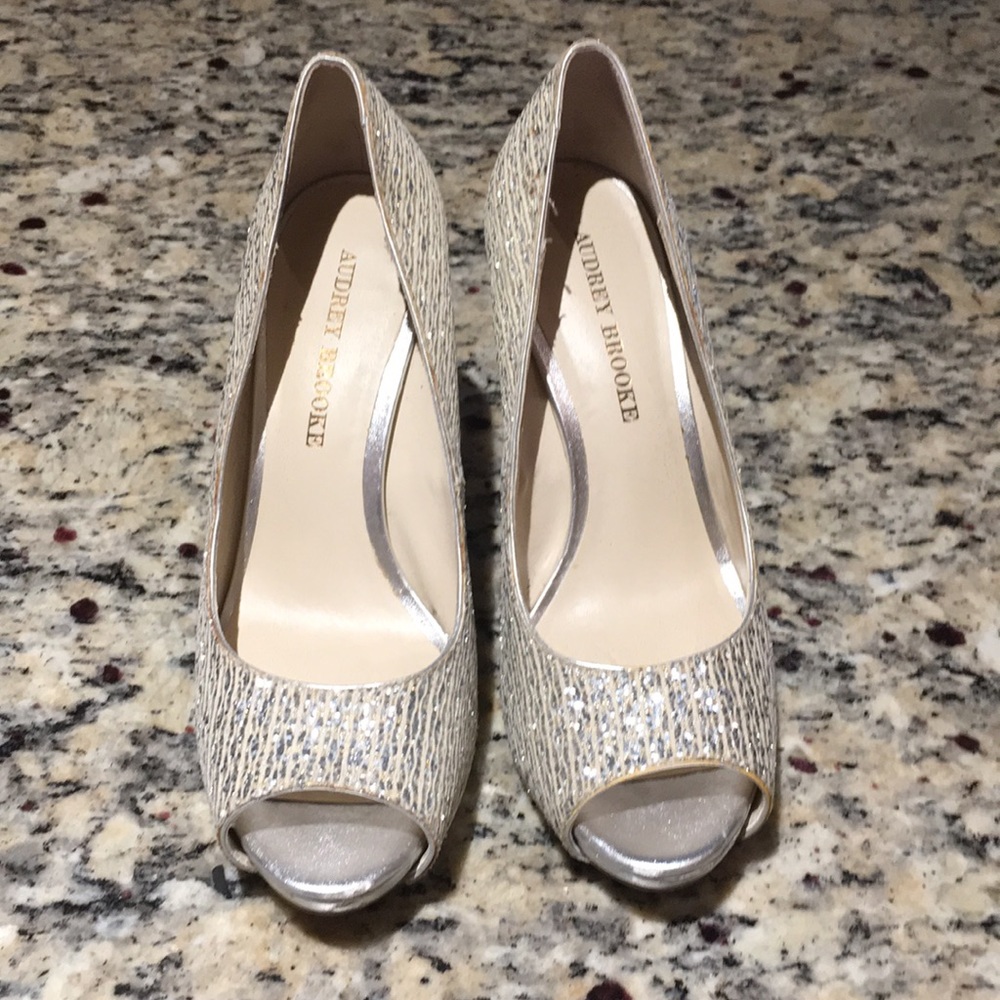 Silver heels